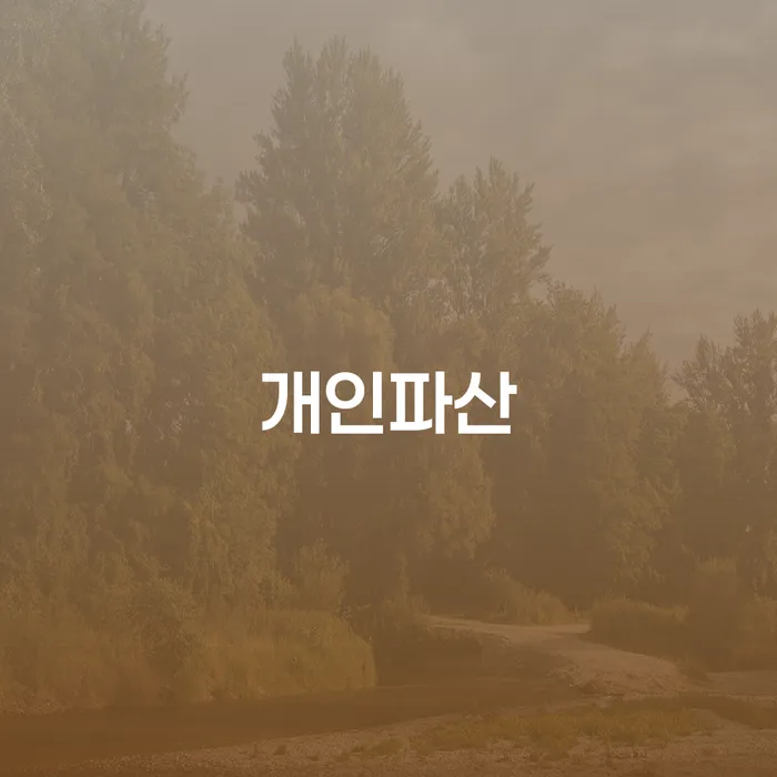 가계부채 개인회생 제도 추전하는 사무소