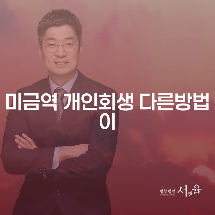 미금역 개인회생 다른방법이