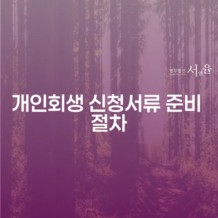개인회생 신청서류 준비 절차: 어떻게 시작해야 할까요?