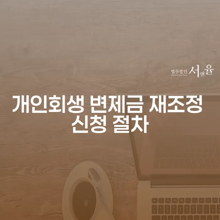 개인회생 변제금 재조정 신청 절차, 어떻게 해야 할까요?
